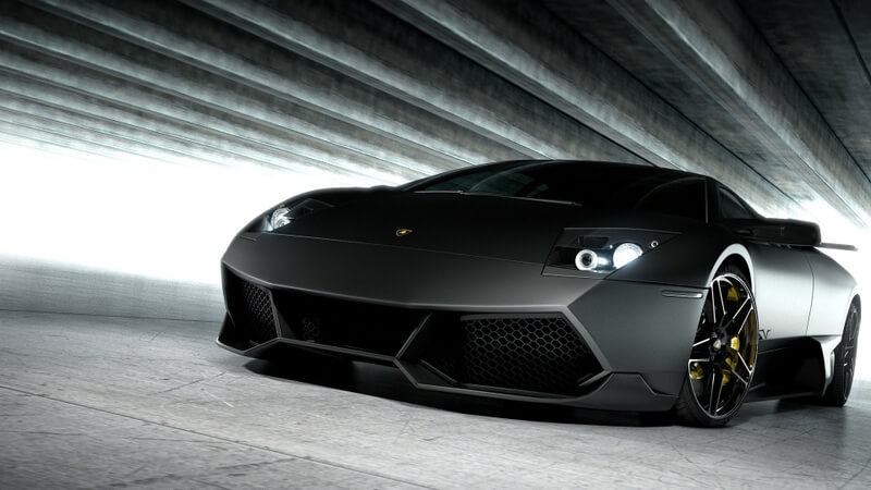 Lamborghini Aventador Black